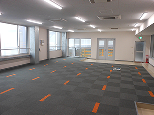 オオノ開發(株)汚染土壌焼成処理施設 計器室